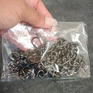 49" Unbranded Women's Gunmetal Chain Strap